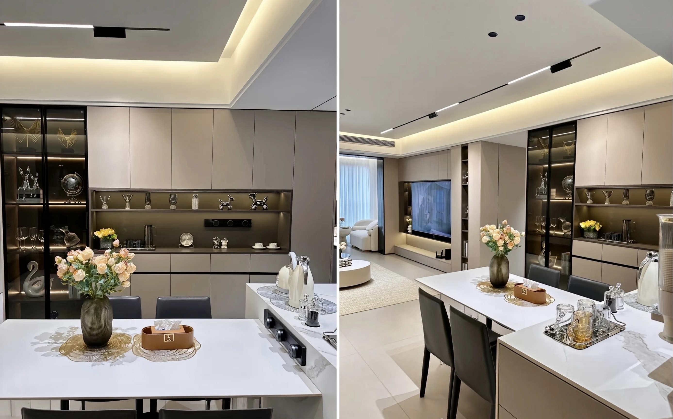 An ideal home in modern minimalist style