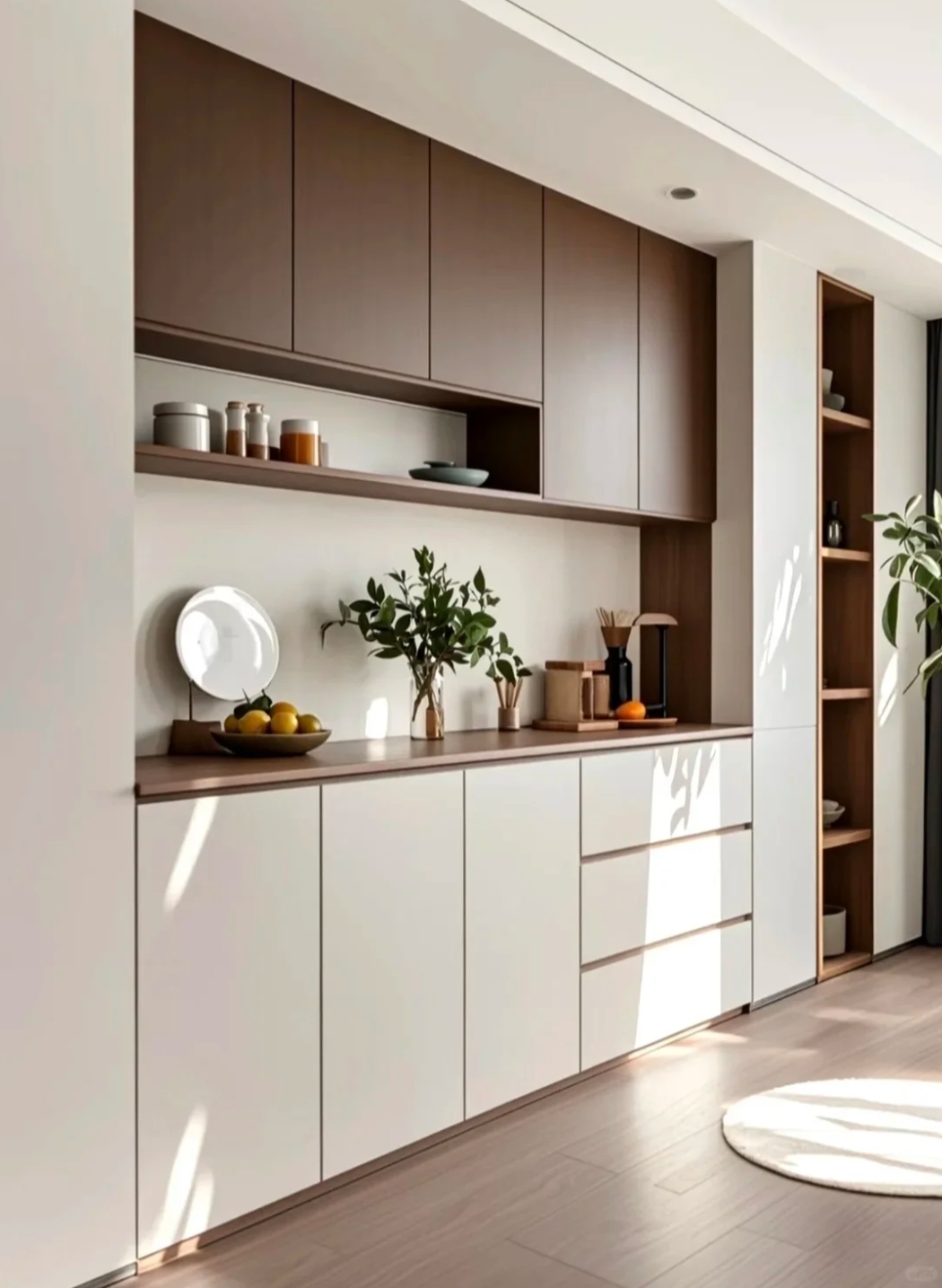 Attractive color schemes for sideboards