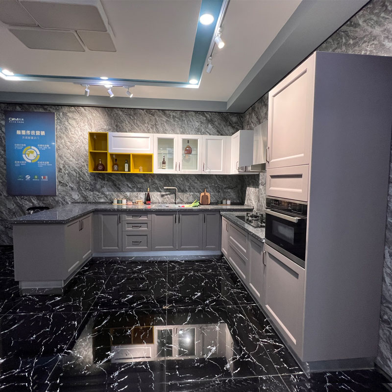 Why Are PVC Modern Grey Kitchen Cabinets Becoming the First Choice for Contemporary Homes?