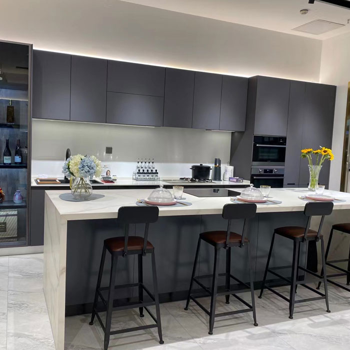 What makes European-style kitchen cabinets different from traditional cabinets?
