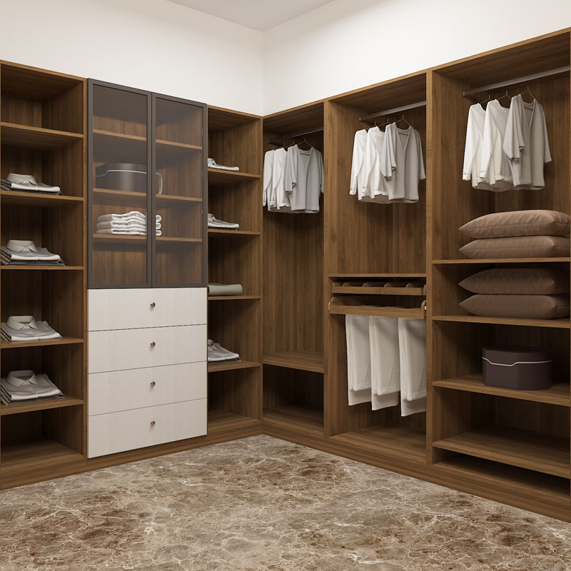 How can you maximize storage in a tiny Wardrobe Closet?